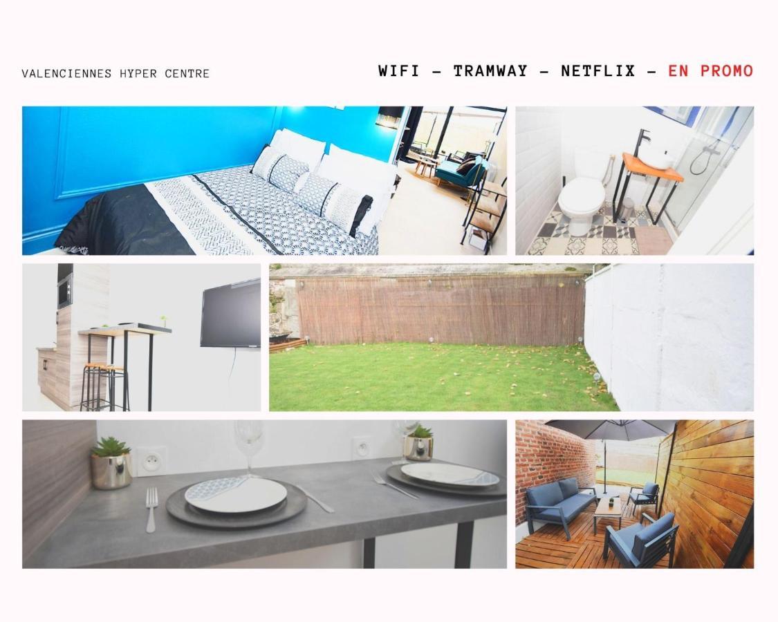 Cosy Appart - Hyper Centre - Tramway - Terrasse - Lerelaisdodile3 Валансьен Экстерьер фото